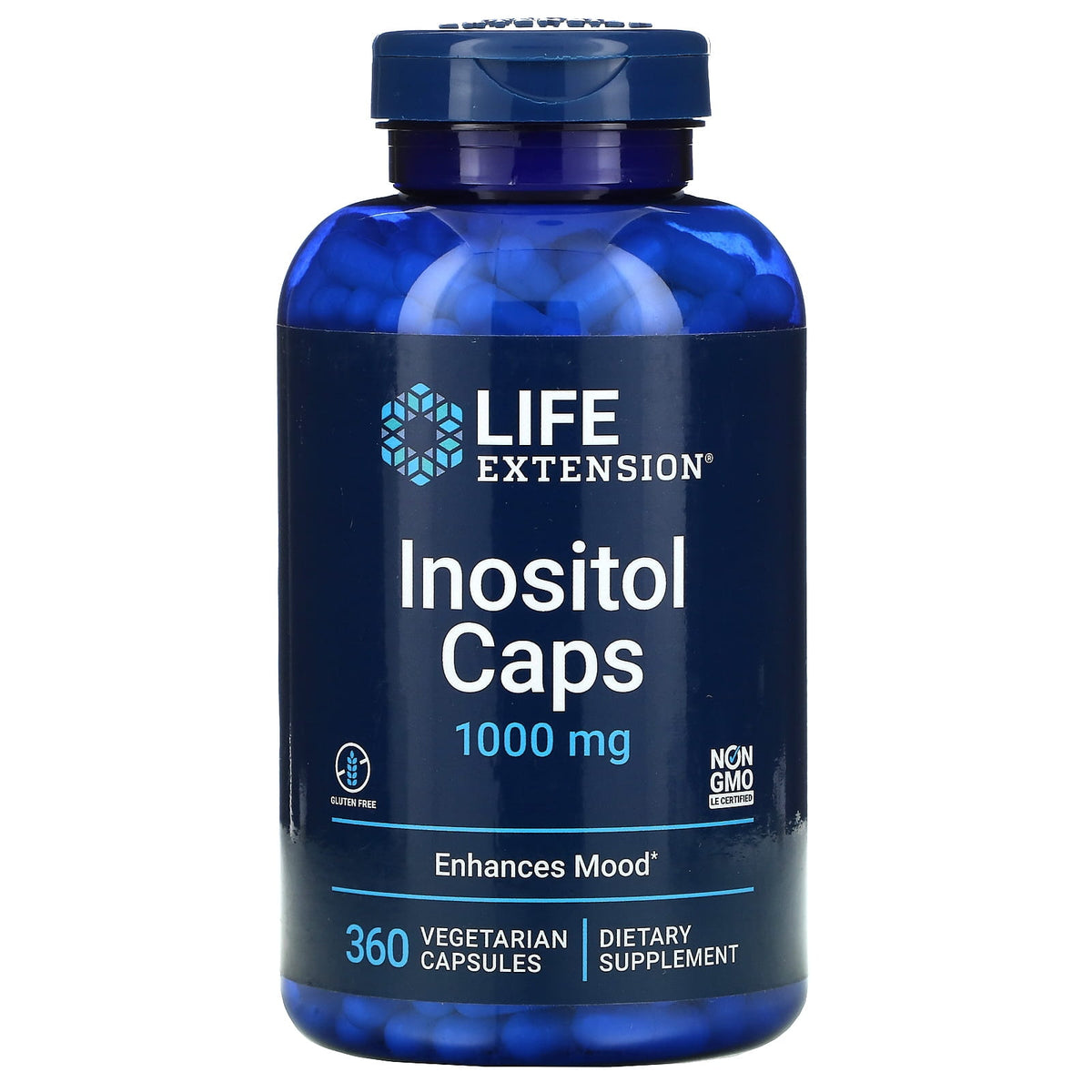 Inositol 1000 MG 360 Gélules EXTENSION DE VIE