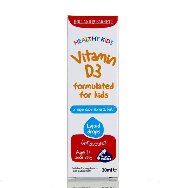 Healthy kids vitamine D3 gouttes 30 ml HOLLAND & BARRETT