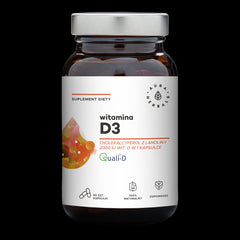 Vitamine D3 2000 ui 90 gélules d'AURA HERBALS