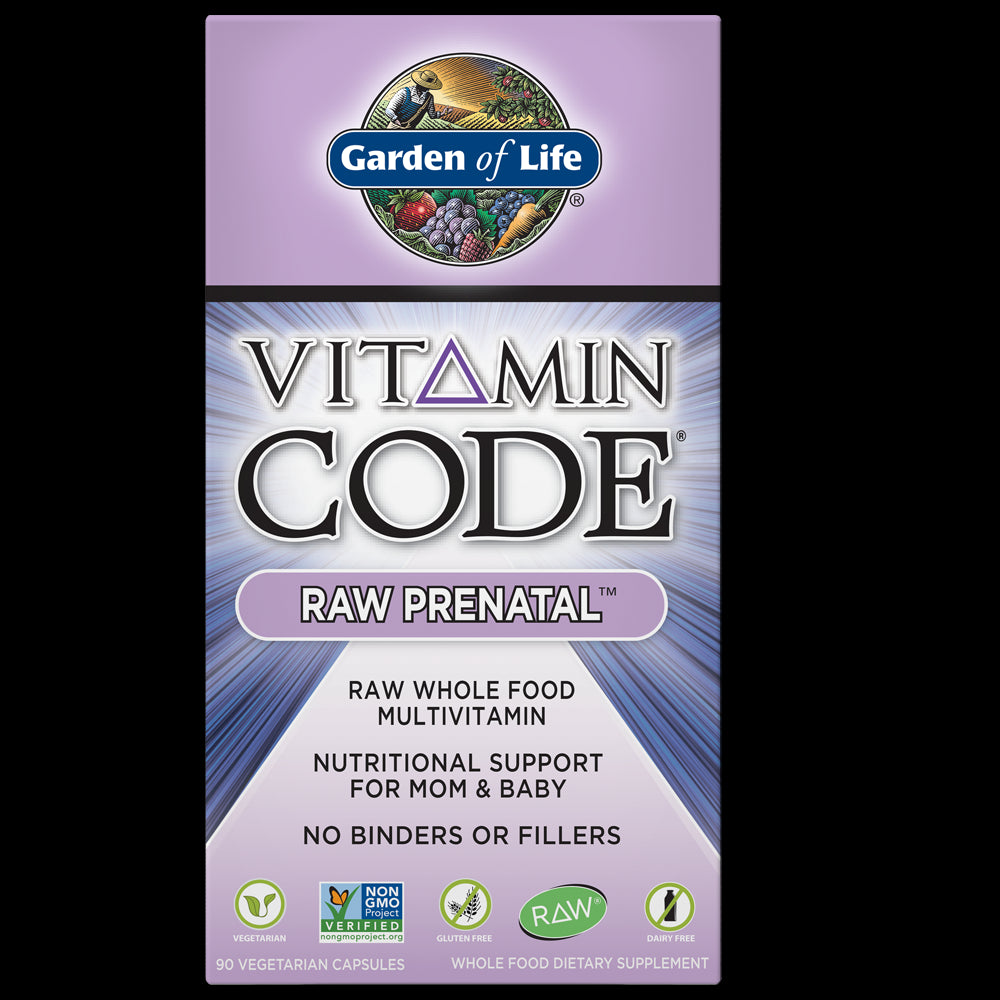 Vitamin code raw prenatal 90 gélules JARDIN DE LA VIE