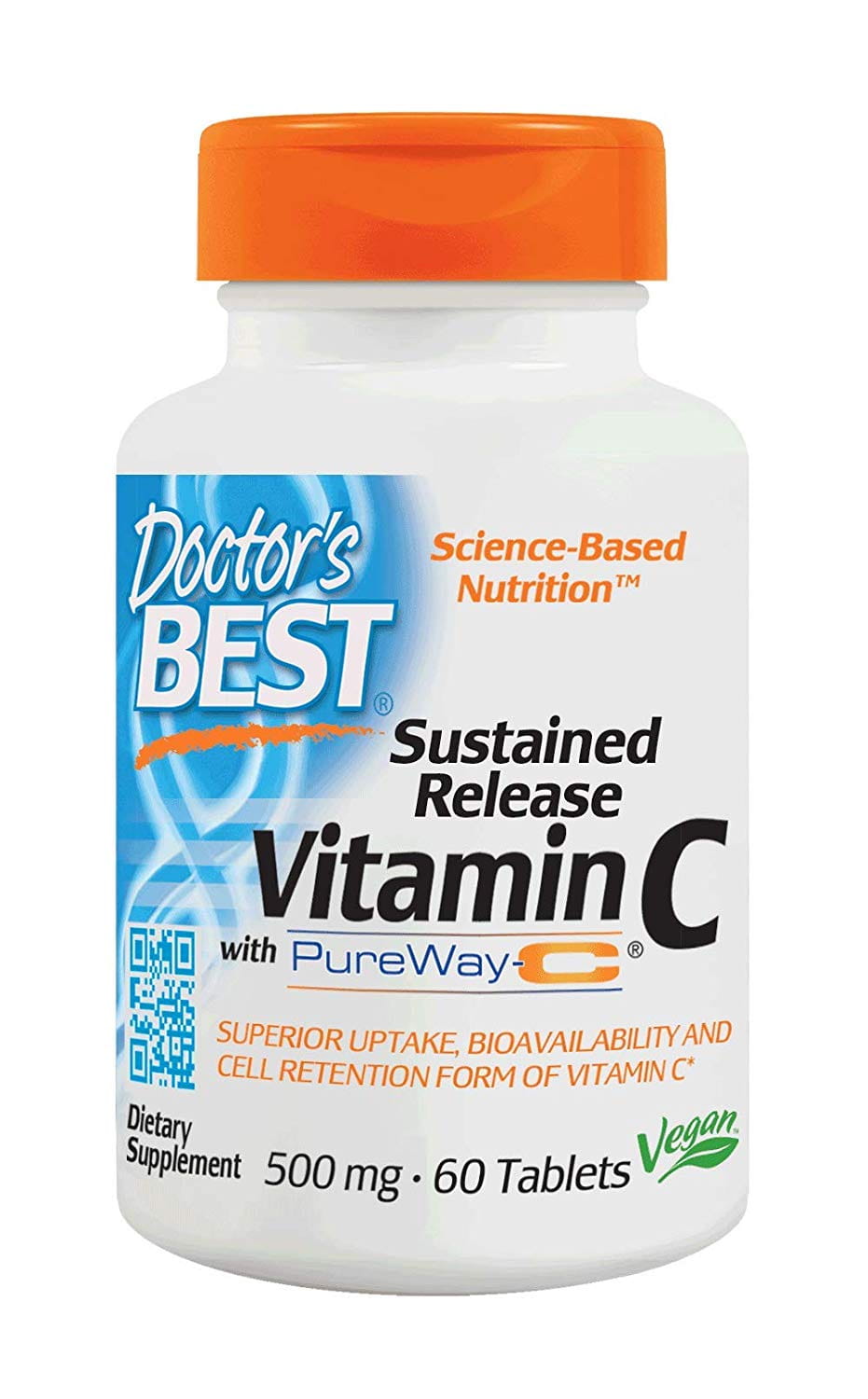 Vitamine C purewayc 60 comprimés de DOCTOR'S BEST