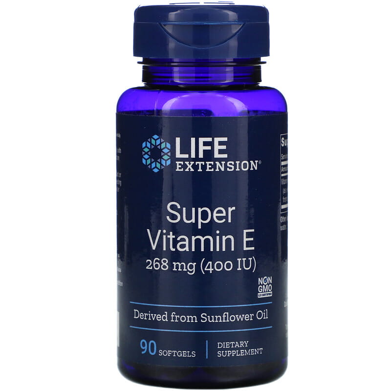 Super Vitamine E 90 gélules PROLONGATION DE VIE