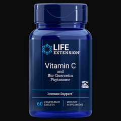 Vitamine C et bioquercétine phytosome 60 comprimés PROLONGATION DE VIE