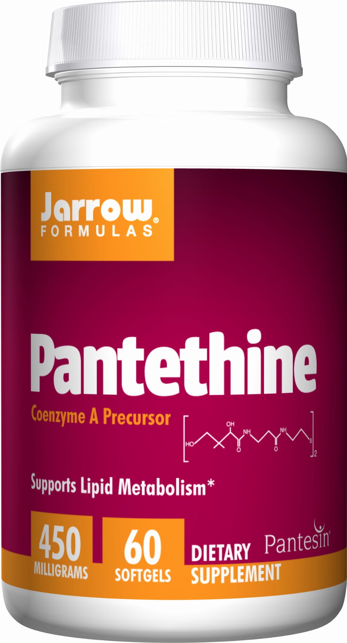 Pantéthine pantéthine 450 MG 60 gélules FORMULES JARROW