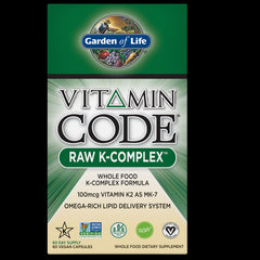 Vitamin code raw K COMPLEX 60 gélules JARDIN DE VIE