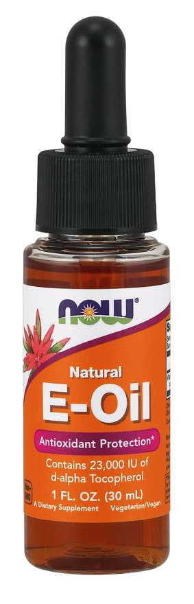 Eoil naturel vitamine E 30 ml NOW FOODS