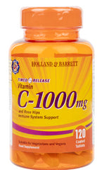 Vitamine C 1000 MG 120 comprimés HOLLAND & BARRETT