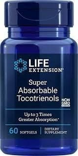 Tocotriénols super absorbables tocotriénols 60 gélules PROLONGATION DE VIE