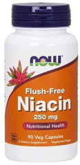 Vitamine B3 niacine niacine flushfree 90 gélules NOW FOODS