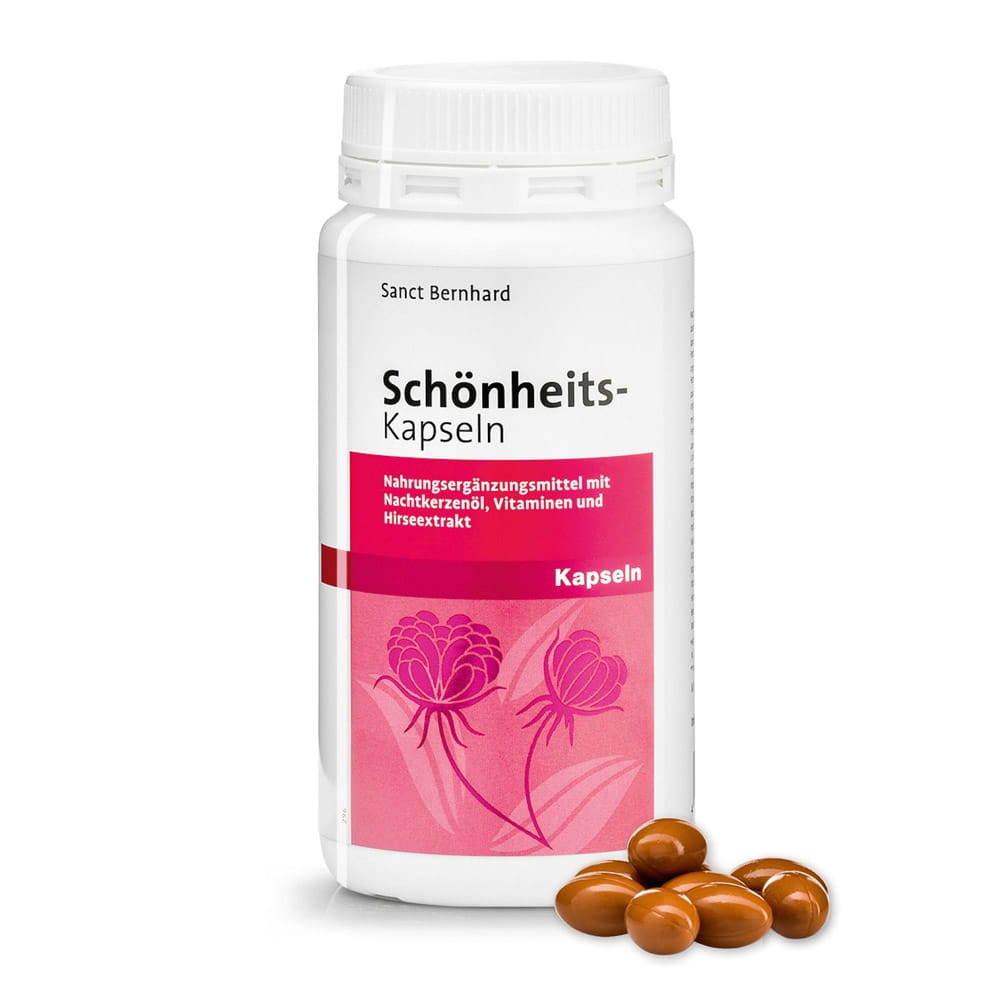 Schönheitskapseln vitamines pour la beauté 200 gélules KRAUTERHAUS SANCT BERNHARD