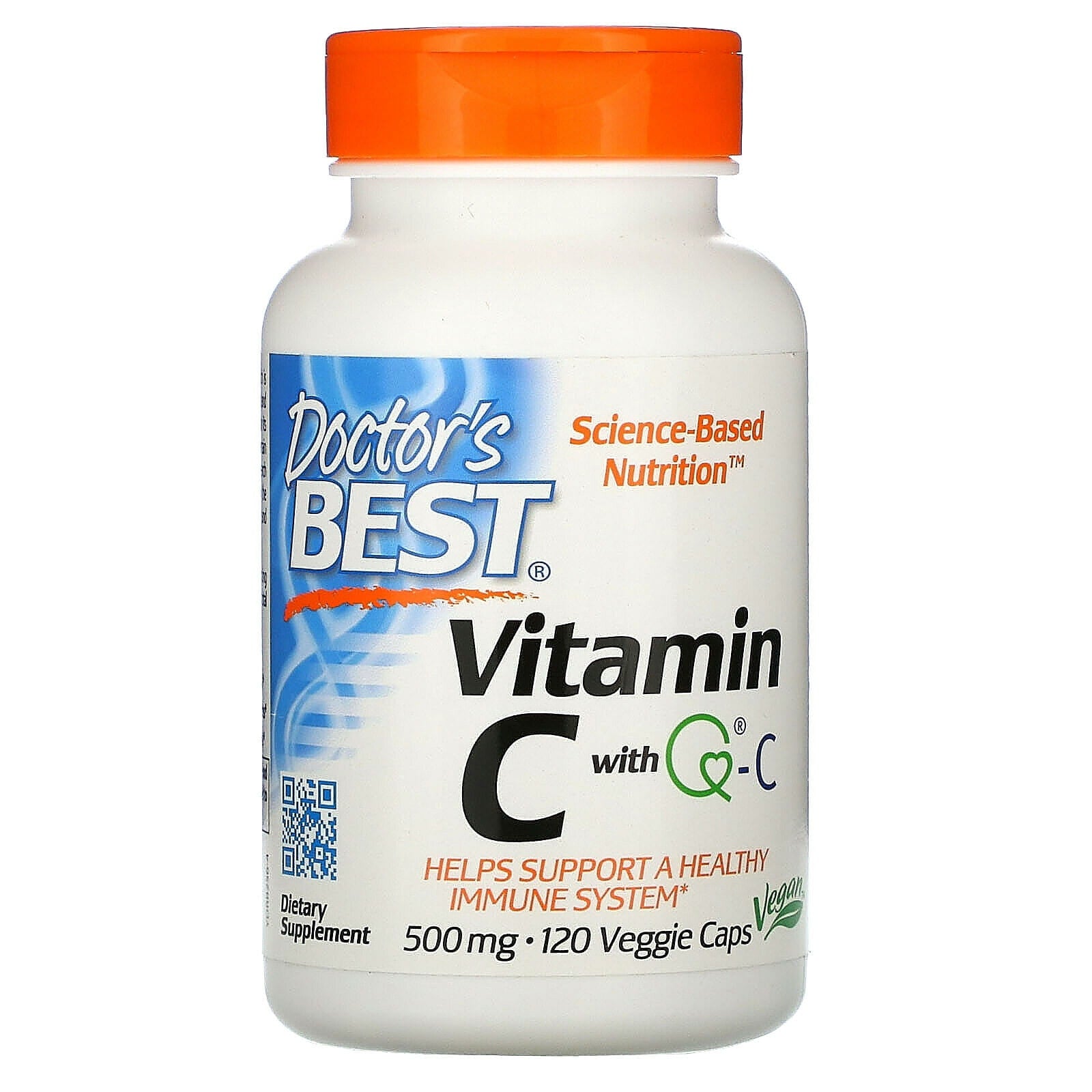 Vitamine C 500 MG 120 gélules DOCTOR'S BEST