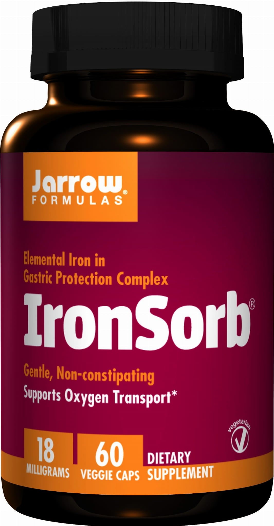 Fer ironsorb 60 gélules JARROW FORMULES