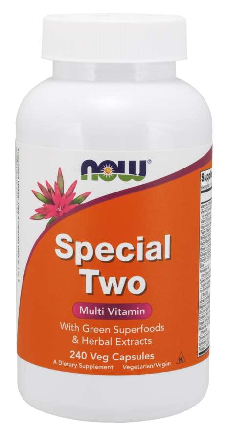 Lot spécial de deux vitamines et minéraux 240 capsules NOW FOODS