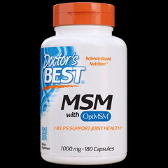 MSM optiMSM 180 gélules DOCTOR'S BEST