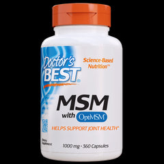 MSM optiMSM 360 gélules DOCTOR'S BEST