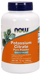 Citrate de potassium citrate de potassium 340 g NOW FOODS