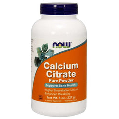 Citrate de calcium citrate de calcium 227 g NOW FOODS