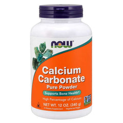 Carbonate de calcium carbonate de calcium 340 g NOW FOODS