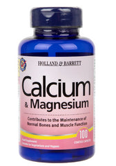 Calcium & magnésium 100 comprimés HOLLAND & BARRETT