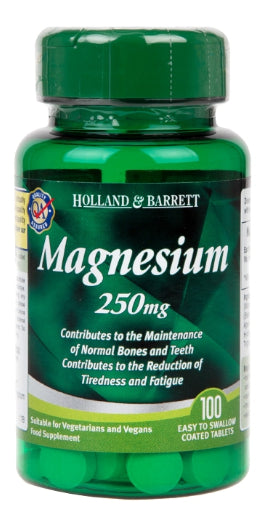 Magnésium 100 comprimés HOLLAND & BARRETT