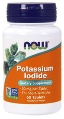 Iodure de potassium 60 comprimés NOW FOODS