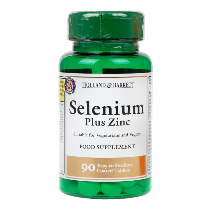 Sélénium plus zinc 90 comprimés HOLLAND & BARRETT