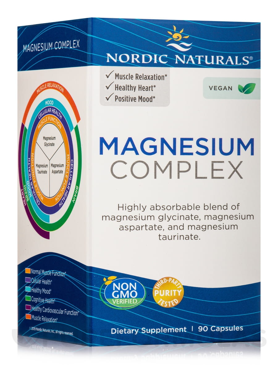 Complexe de magnésium 90 gélules NORDIC NATURALS