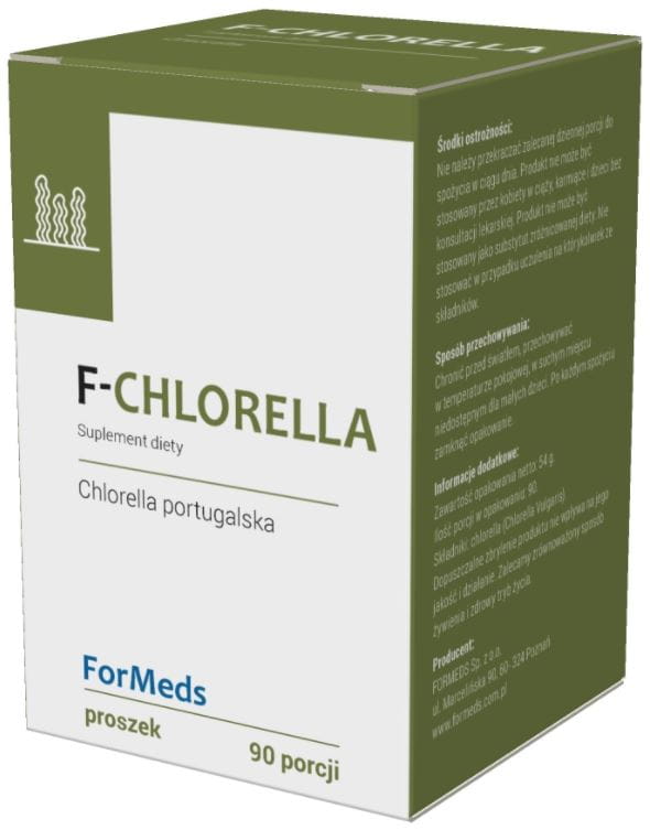 F - Chlorelle portugaise chlorella 600mg 90 portions 54g FORMEDS