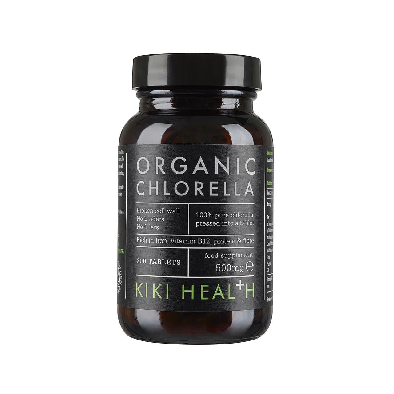 Chlorelle 500 MG 200 comprimés KIKI HEALTH