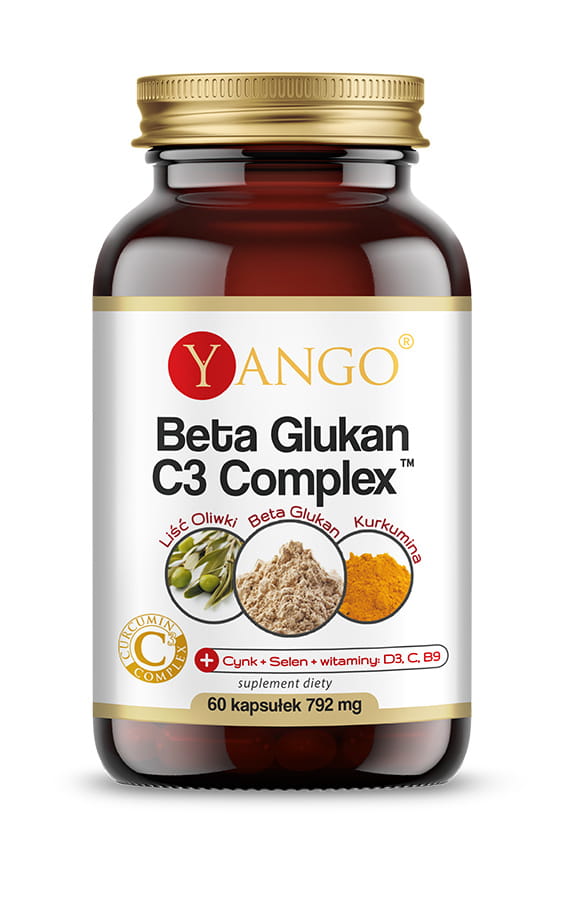 Complexe bêta-glucane C3 60 gélules YANGO