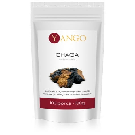 Extrait de chaga 40% polysaccharides 100 g YANGO