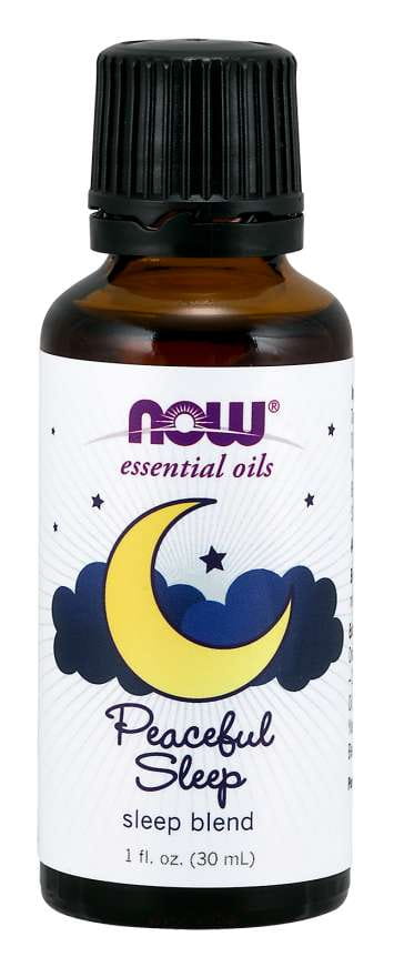 Mélange d'huiles 100 % sommeil paisible 30 ml NOW FOODS