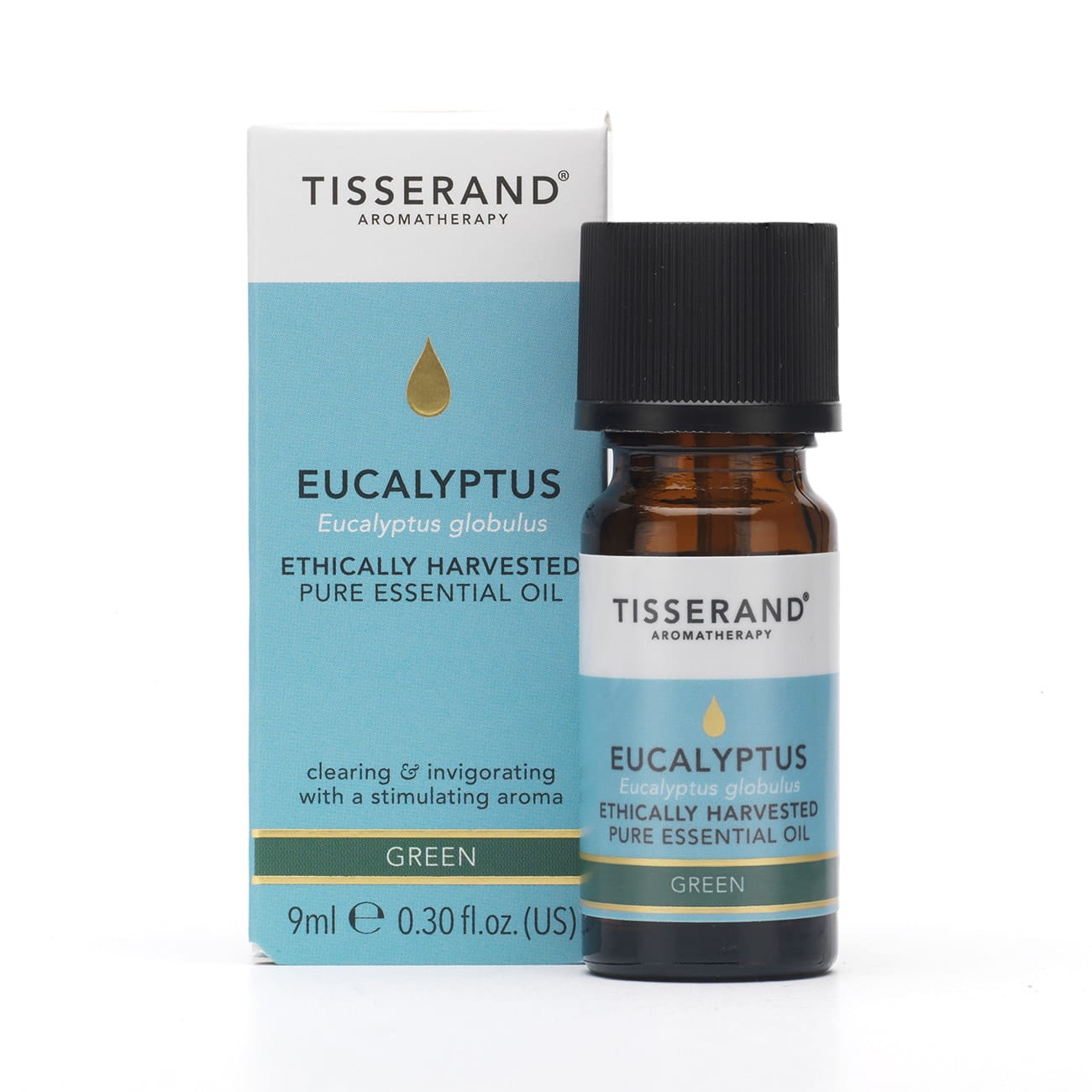 Huile d'eucalyptus récoltée de manière éthique Eucalyptus 9 ml TISSERAND