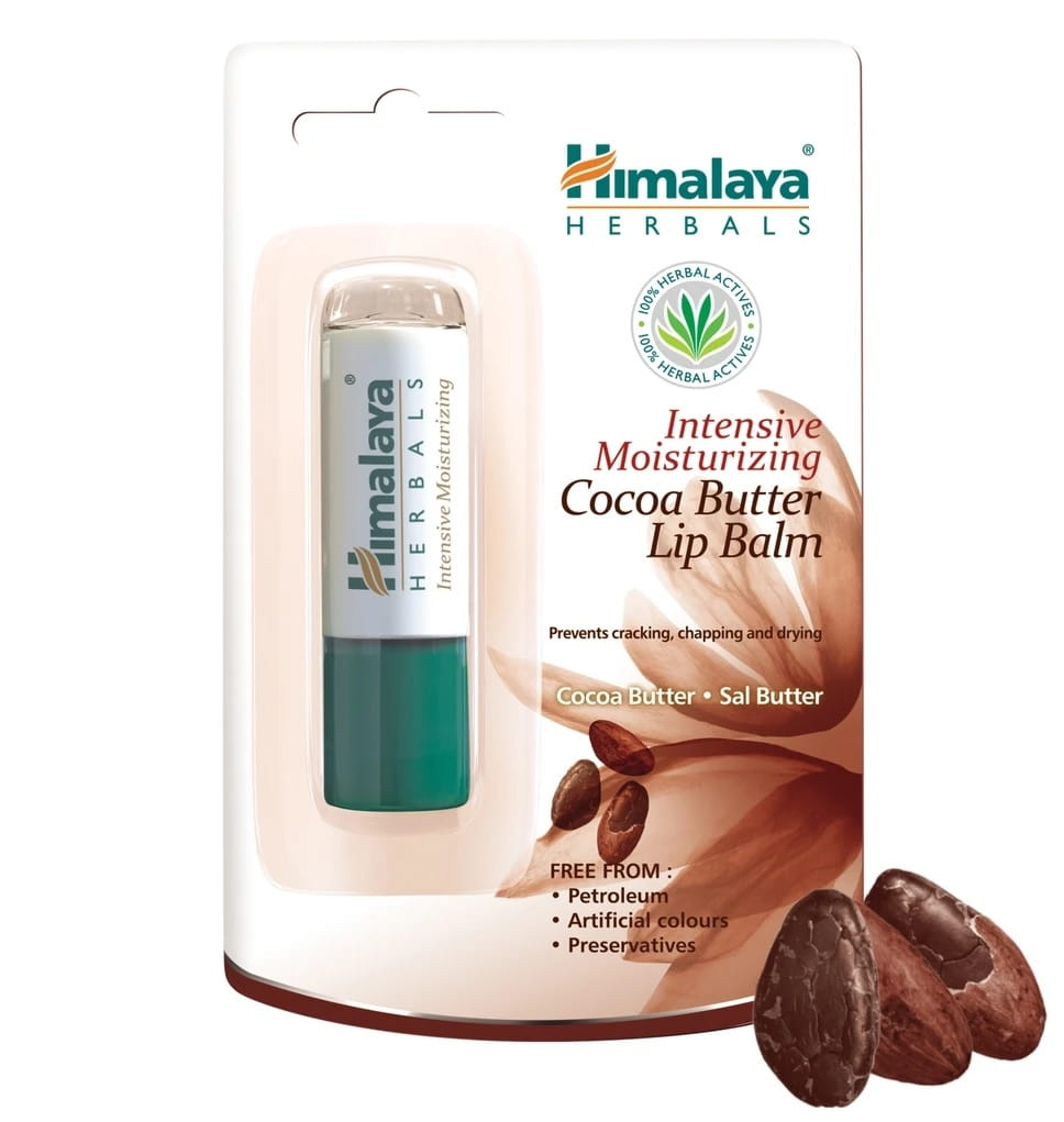 Baume à lèvres hydratant intensif au beurre de CACAO 45 g HIMALAYA