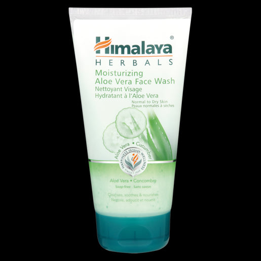 Gel nettoyant visage hydratant à l'aloe vera 150 ml HIMALAYA