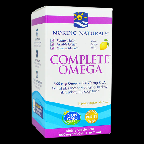 Gélules complètes d'oméga 60 NORDIC NATURALS