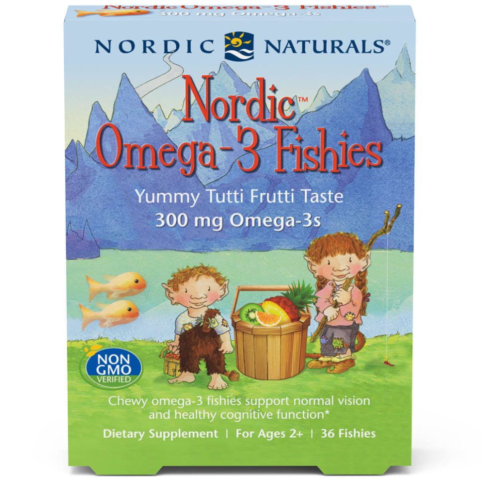 Nordic OMEGA3 fishies 36 NORDIC NATURALS jelly beans