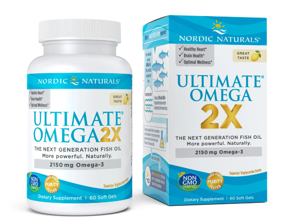 Ultime oméga 2x 60 gélules NORDIC NATURALS