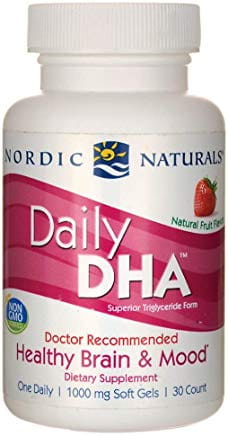 DHA quotidien 30 gélules NORDIC NATURALS