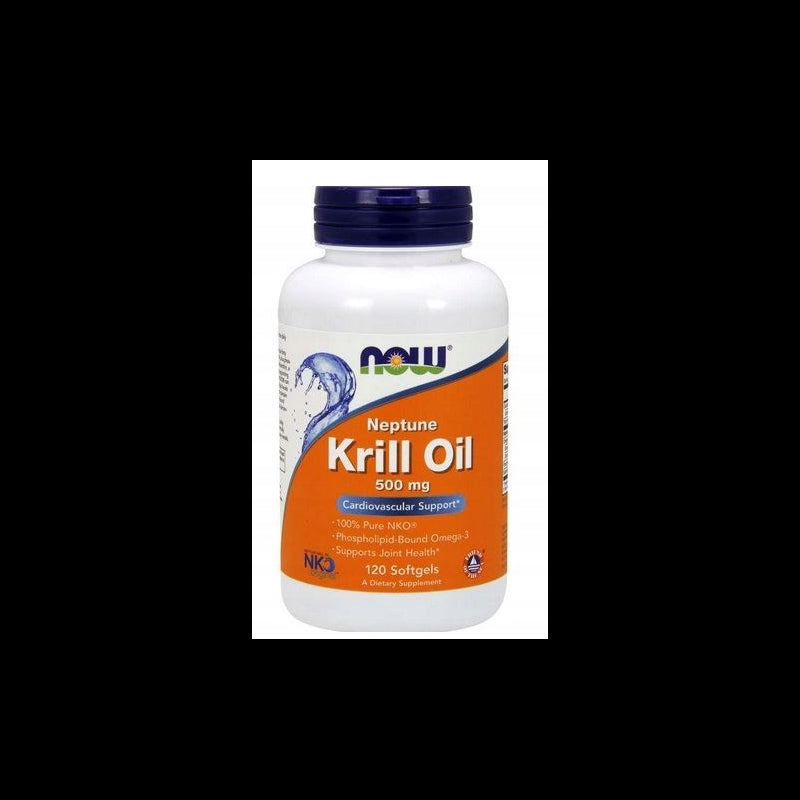 Huile de Krill 500 MG Neptune Krill / Huile DHA EPA 120 Capsules NOW FOODS