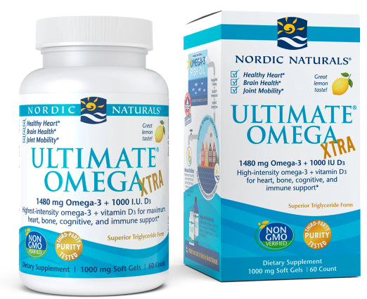 Ultime oméga xtra 60 gélules NORDIC NATURALS