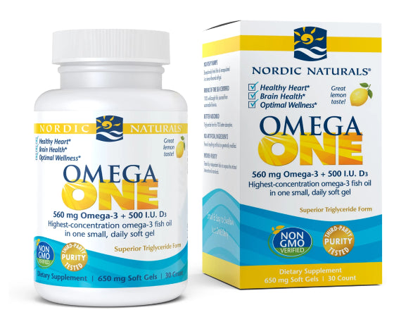 Oméga un 30 gélules NORDIC NATURALS