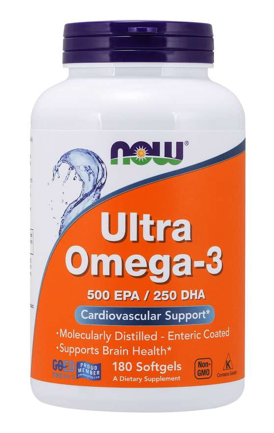 Ultra OMEGA3 180 gélules NOW FOODS