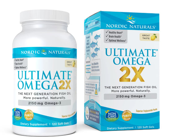 Ultime oméga 2x 120 gélules NORDIC NATURALS