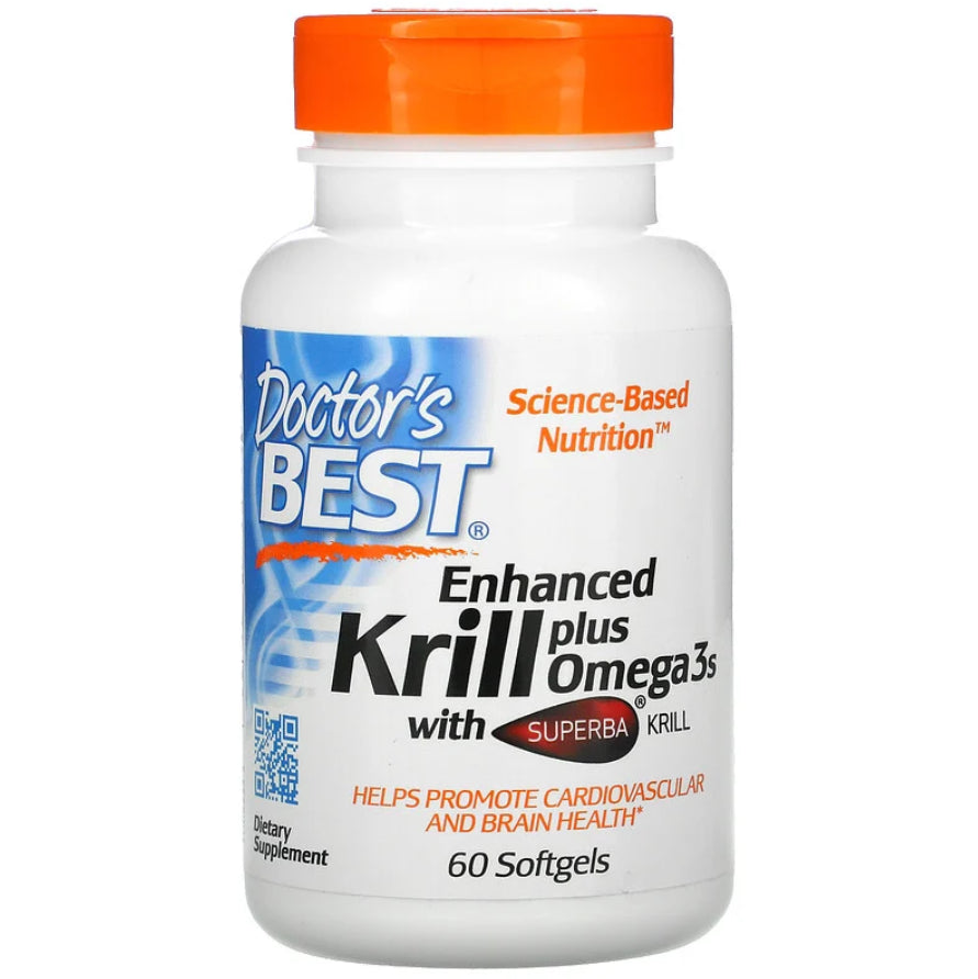 Krill amélioré aux oméga3 60 gélules DOCTOR'S BEST