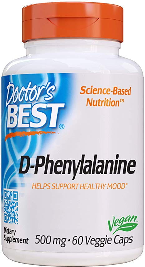 Dphénylalanine dfentylalanine 500 MG 60 gélules DOCTOR'S BEST