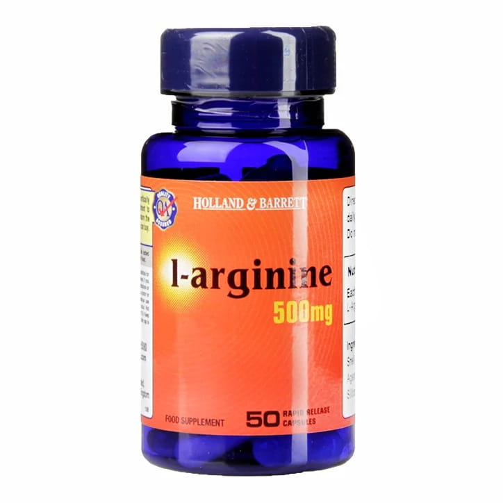 L-arginine 50 gélules HOLLAND & BARRETT