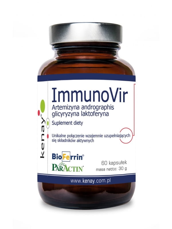 Immunovir artémisinine andrographis glycyrrhizine lactoferrine 60 gélules KENAY