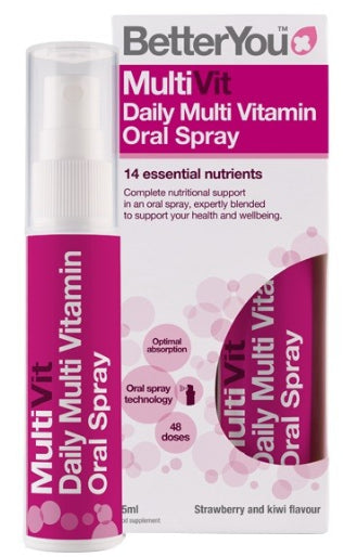 Spray multivitaminé Multivit 25 ml BETTERYOU