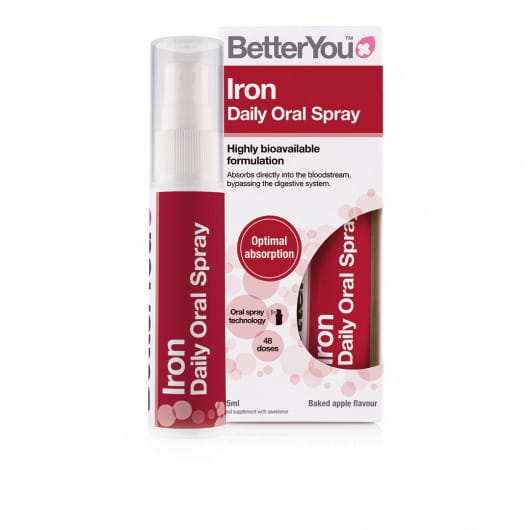 Fer 5 vaporisateur oral quotidien de fer 25 ml BETTERYOU